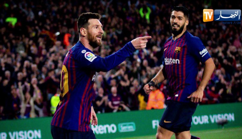 برشلونة يتوج بالدوري الإسباني للمرة ال 26 في تاريخه