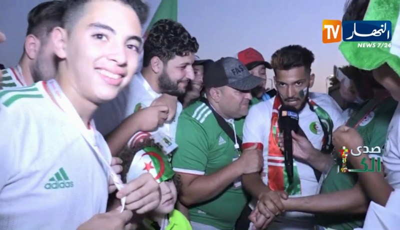 أجواء خيالية يصنعها أنصار الخضر والكل بصوت واحد “الفوز على غينيا”