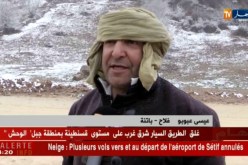 باتنة: عودة تساقط الثلوج..بين فرحة السكان وتخوفات الفلاحين من تأثيرها