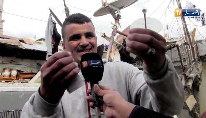 البليدة/ وفاة خمسيني في حادث إنهيار منزل بحي المخباط بوسط المدينة