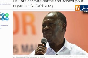 ساحل العاج توافق على تأجيل تنظيم الكان إلى 2023 بعد لقاء أحمد أحمد برئيس البلاد
