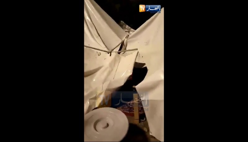 شاهد حالة خيم الحجاج الجزائريين بمشعر منى