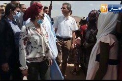 هكذا إستُقبلت وزيرة الثقافة والفنون في قرية ترهنانت بتمنراست