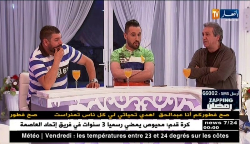 زابينغ رمضان مع الفكاهي حسان والسيناريست نور الدين أوغليسي