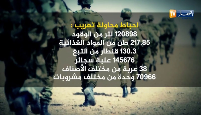 هذه هي أهم العمليات المتفرقة التي تمكن منها الجيش الوطني الشعبي خلال شهر جويلية