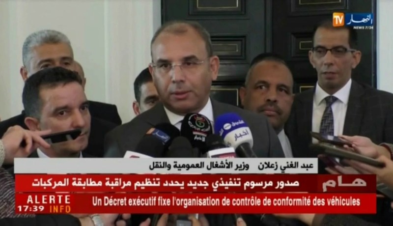 وزير النقل: مرافق وخدمات الطريق السّيار شرق- غرب ستدخل حيز الخدمة نهاية سنة 2018