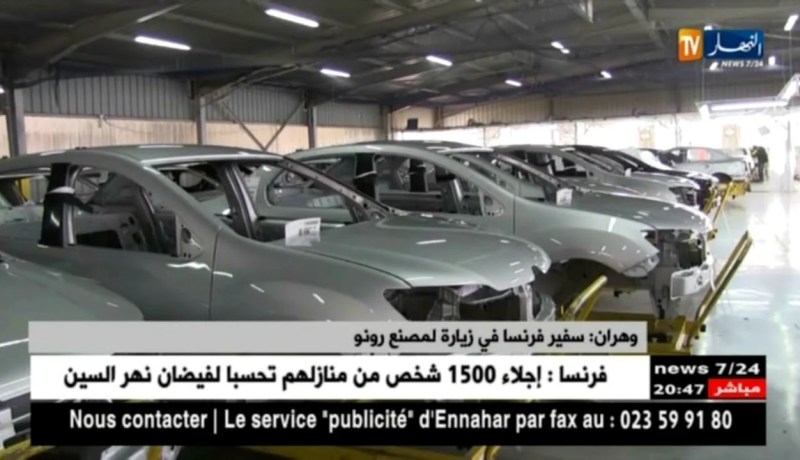 وهران: سفير فرنسا في زيارة لمصنع رونو