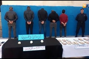 تيزي وزو ..امن دائرة واڨنون يضع حدا لشبكة إجرامية و حجز 300 غرام من الكوكايين
