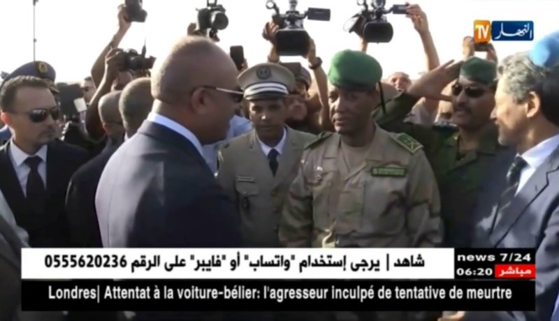 وزير الداخلية يدشن المركز الحدودي البري بين الجزائر وموريتانيا