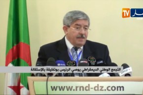 التجمع الوطني الديمقراطي يوصي الرئيس بوتفليقة بالإستقالة