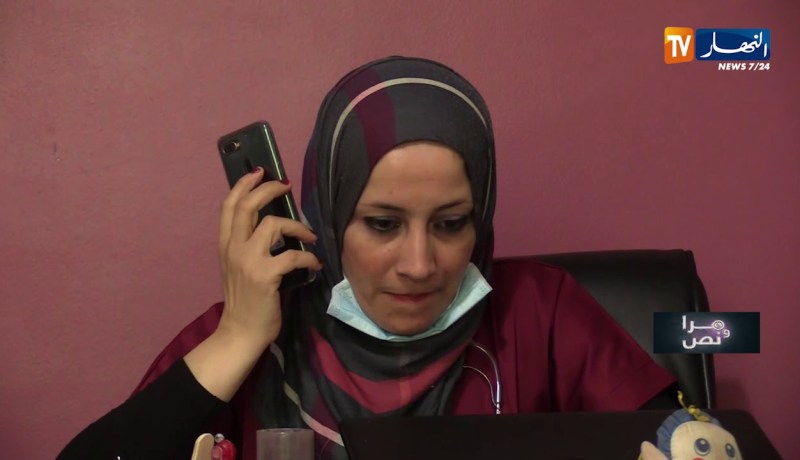 مرا ونص: في زمن كورونا ..طبيبة الأطفال “كهينة جموح” تنتقل شخصيا إلى مرضاها