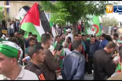 شاهد..وقفة إحتجاجية ببوسعادة تحت شعار ” إرادة الشعب أقوى من الدّستور “