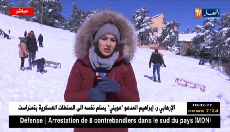 موفدة النهارإلى الشريعة/”أجواء باردة وطقس ربيعي بملامح شتوية”