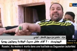 الوادي/ سيول الأمطار تجرف عدة منازل