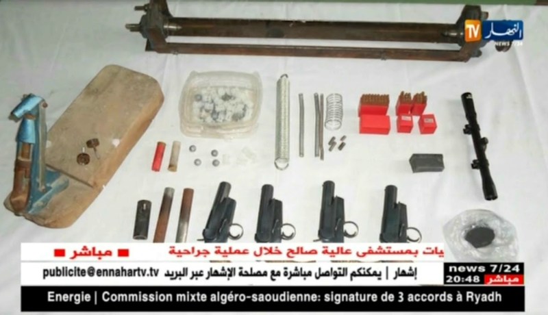 سطيف: الدرك يفكك ورشة سرية لصناعة الأسلحة والذخيرة ويحجز 04 مسدسات