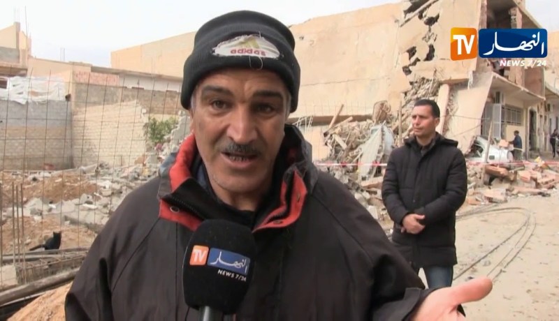 المسيلة: 3 جرحى في حادث إنفجار بمنزل متواجد بحي فوريستي