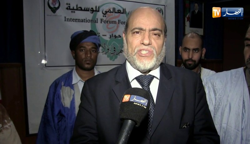 أبو جرة سلطاني : تأسيس المكتب التفيذي الولائي للمنتدى العالمي للوسطية  بتندوف