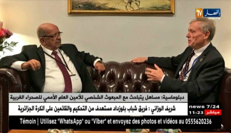 دبلوماسية : مساهل يتباحث مع المبعوث الشخصي للأمين العام الأممي للصحراء الغربية