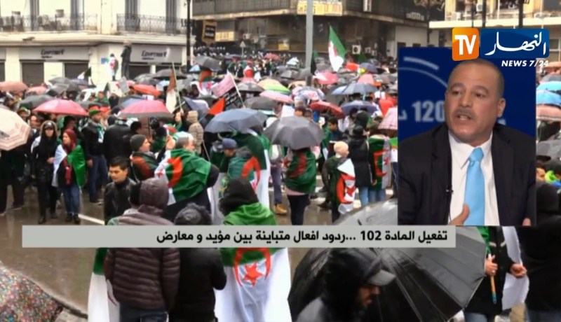 عيسى بن عقون: السلطة لا تريد الإنسحاب من الساحة السياسية وإذا بقي الوضع على حاله سيتدخل الجيش