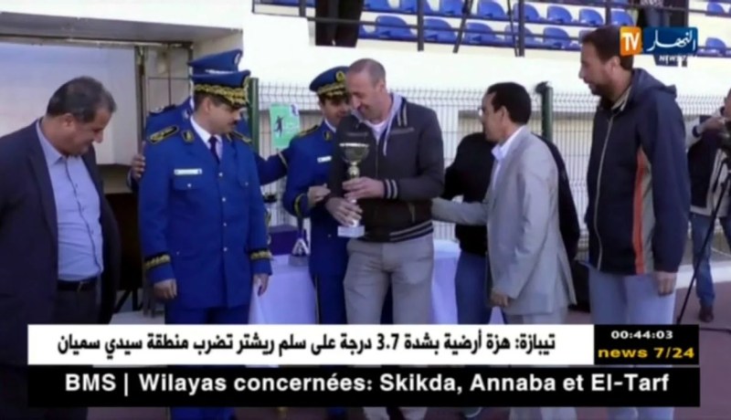 مديرية الأمن الوطني تشارك الصحفيين في الإحتفال بعيد الصحافة