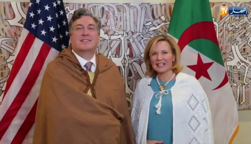 السفير الأمريكي بالجزائر يهنىء الجزائريين بيناير