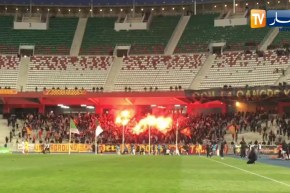 أجواء رائعة يصنعها أنصار النصرية في الداربي العاصمي