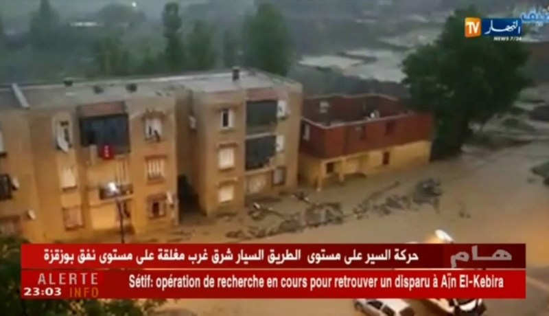 سطيف: وفاة شخص وآخر في عداد المفقودين جراء الأمطار الطوفانية في عين الكبيرة