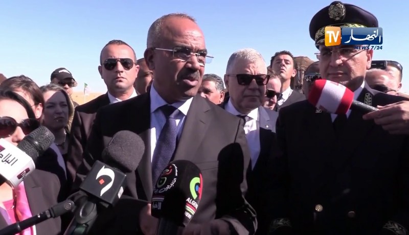 بدوي: الرئيس بوتفليقة أعطى توجيهات من اجل تأهيل وتنمية المناطق الحدودية