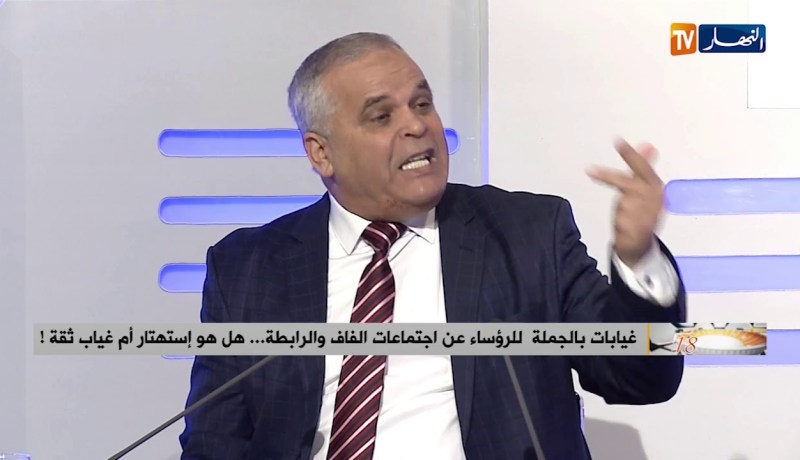 عمار بهلول: مدوار فقد مصداقيته بعد قضية تأجيل المباريات