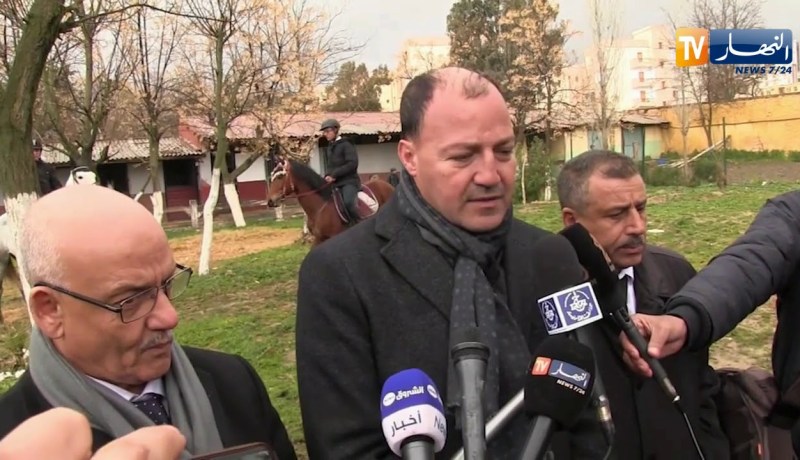 حطاب: تجهيز المنشآت الخاصة بتنطيم الألعاب المتوسطية بوهران تسير في وتيرة جيدة