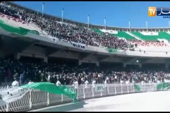 أنصارإتحاد البليدة يصنعون أجواء رائعة قبل المباراة