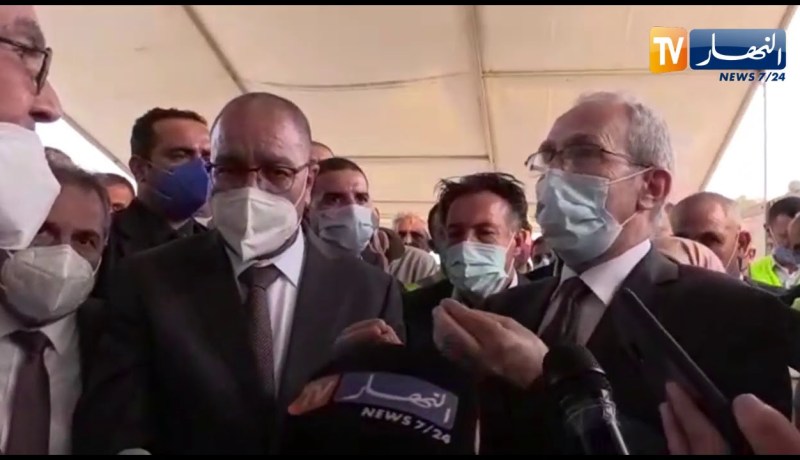 وزير الأشغال العمومية يقف على مشروع الطريق الرابط بين معسكر والطريق السيار شرق غرب