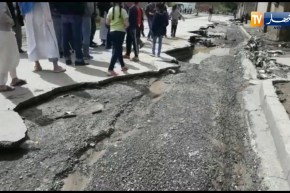 سطيف: الأمطار الطوفانية تتسبب في اقتلاع طرقات ونفوق الأغنام ببلدية أولاد عدوان