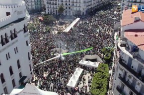 مشاهد من السماء لمسيرة الجمعة السادسة بالعاصمة