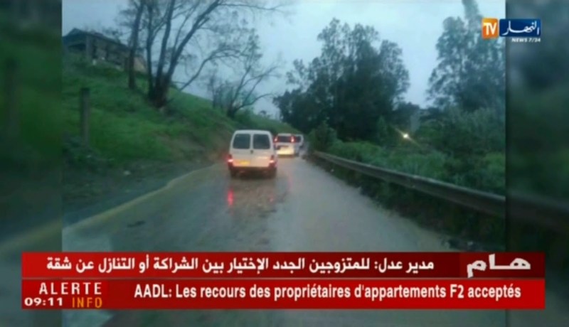 تيزي وزو : سوء الأحوال الجوّية تتسبب في خسائر مادّية معتبرة بعديد النقاط