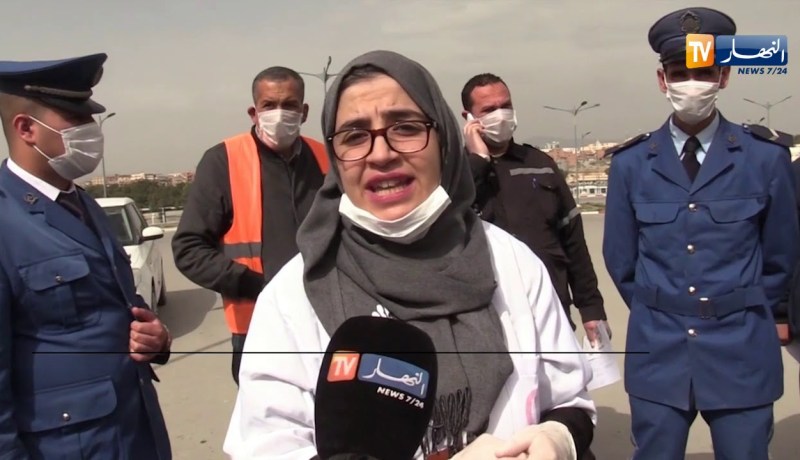 برج بوعريريج/ المصالح الأمنية تنظم حملة تحسيسية للوقاية من فيروس “كورونا”