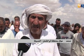 المسيلة/ الطريق الولائي رقم 3 بأم الشمل..وضع كارثي وتجاهل للمسؤولين