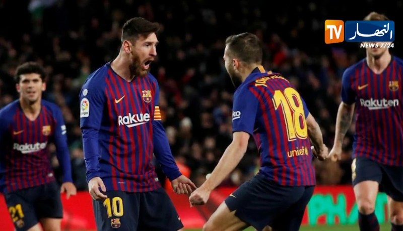 نادي برشلونة يتعادل مع فالنسيا ويواصل صدارته لليغا الإسبانية