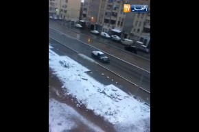 ولاية سطيف تكتسي الحلة البيضاء