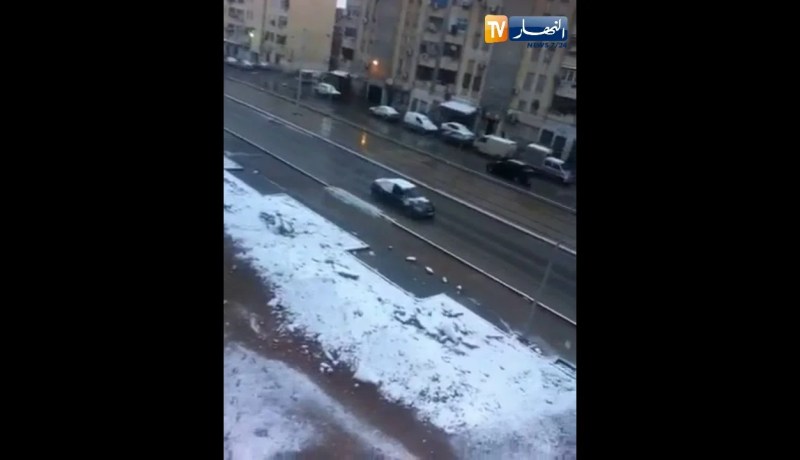 ولاية سطيف تكتسي الحلة البيضاء