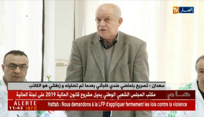 سعدان: تصريح بلماضي ضدي فاجأني بعدما تم تضليله و زطشي هو الكاذب