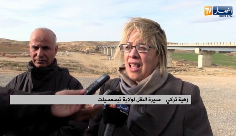 تيسمسيلت/ تأجيل إستلام مشروع خط السكة الحديدية “تيسمسيلت – بوغزول”