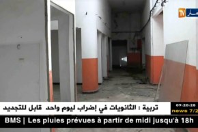 البليدة : سرقة واجهة المحلات وتخريب الطابق الأول بسوق الجواجلة بأولاد يعيش