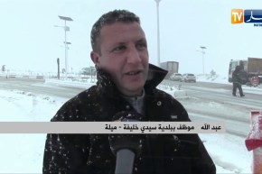 ميلة: الدرك الوطني يتدخل لفتح الطرقات المغلقة بسبب الثلوج