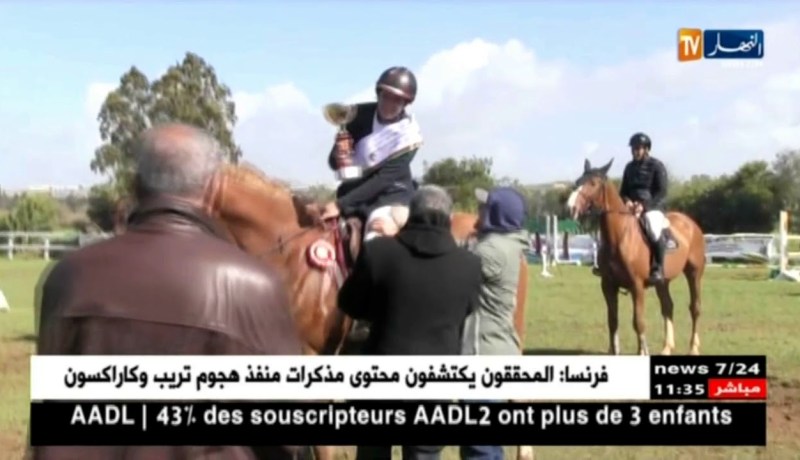 مشاركة أكثر من 150 فارس بمهرجان الفروسية الظهرة بمستغانم !