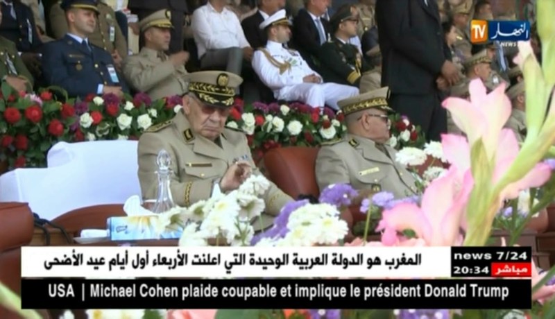 قايد صالح ينصب اللواء علي سيدان قائدا للناحية العسكرية الأولى غدا الخميس