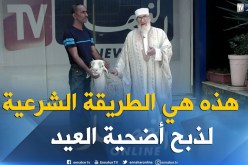 هذه هي الطريقة السليمة والإسلامية لذبح أضحية العيد مع الشيخ محمد مكركب