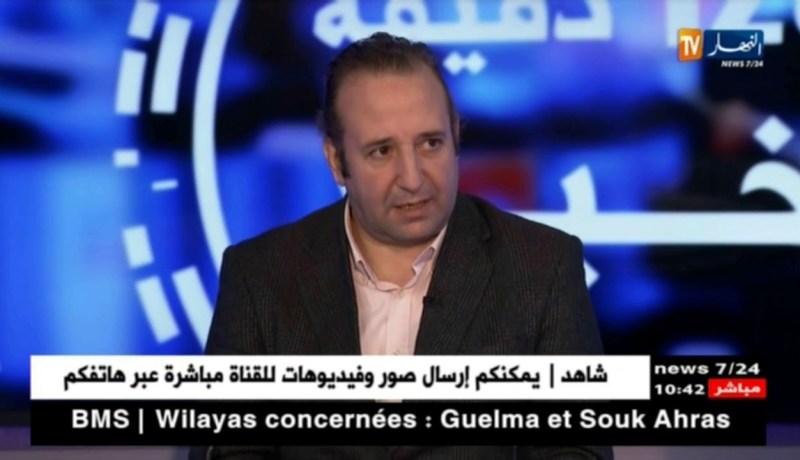 سليم آغار: “الإعلام الخاص عندو دور كبير في كشف قضايا كبرى..مثلا قضية البوشي”