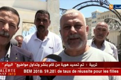 متقاعدو الجزائرية للمياه يحتجون بالطارف