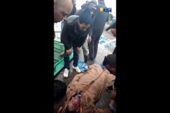 فيديو صادم : هؤلاء ضحايا حادث سقوط ممر علوي بخميس الخشنة !!